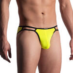 MANSTORE - Ref.211073MJ - Micro tanga de bain M909 Manstore Beachclub jaune