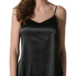 LUNA - Ref.80204LUN - Top satin Prestige Luna Splendida noir