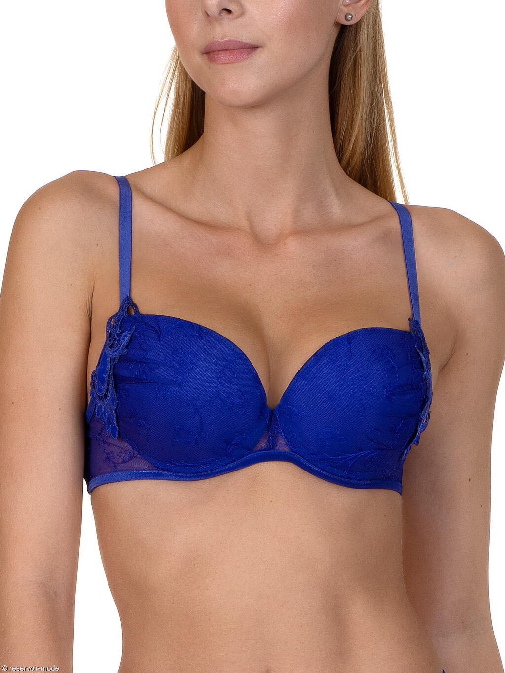 soutien gorge bleu roi