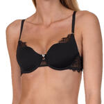 LISCA - Ref.10274LIN - Soutien-gorge préformé Tender Love Lisca noir