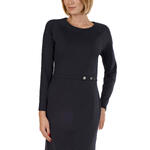 LISCA - Ref.86323LIN - Robe manches longues Estelle Lisca noir