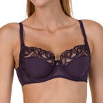 LISCA - Ref.20220LIP - Soutien-gorge armaturé Emanuelle Lisca prune