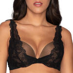 LUNA - Ref.14090LUN - Soutien-gorge super push-up Orchidea Luna Splendida noir