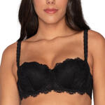 LUNA - Ref.14093LUN - Soutien-gorge balconnet Orchidea Luna Splendida noir