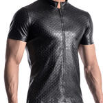 MANSTORE - Ref.211245M - T-shirt zippé M956 Manstore