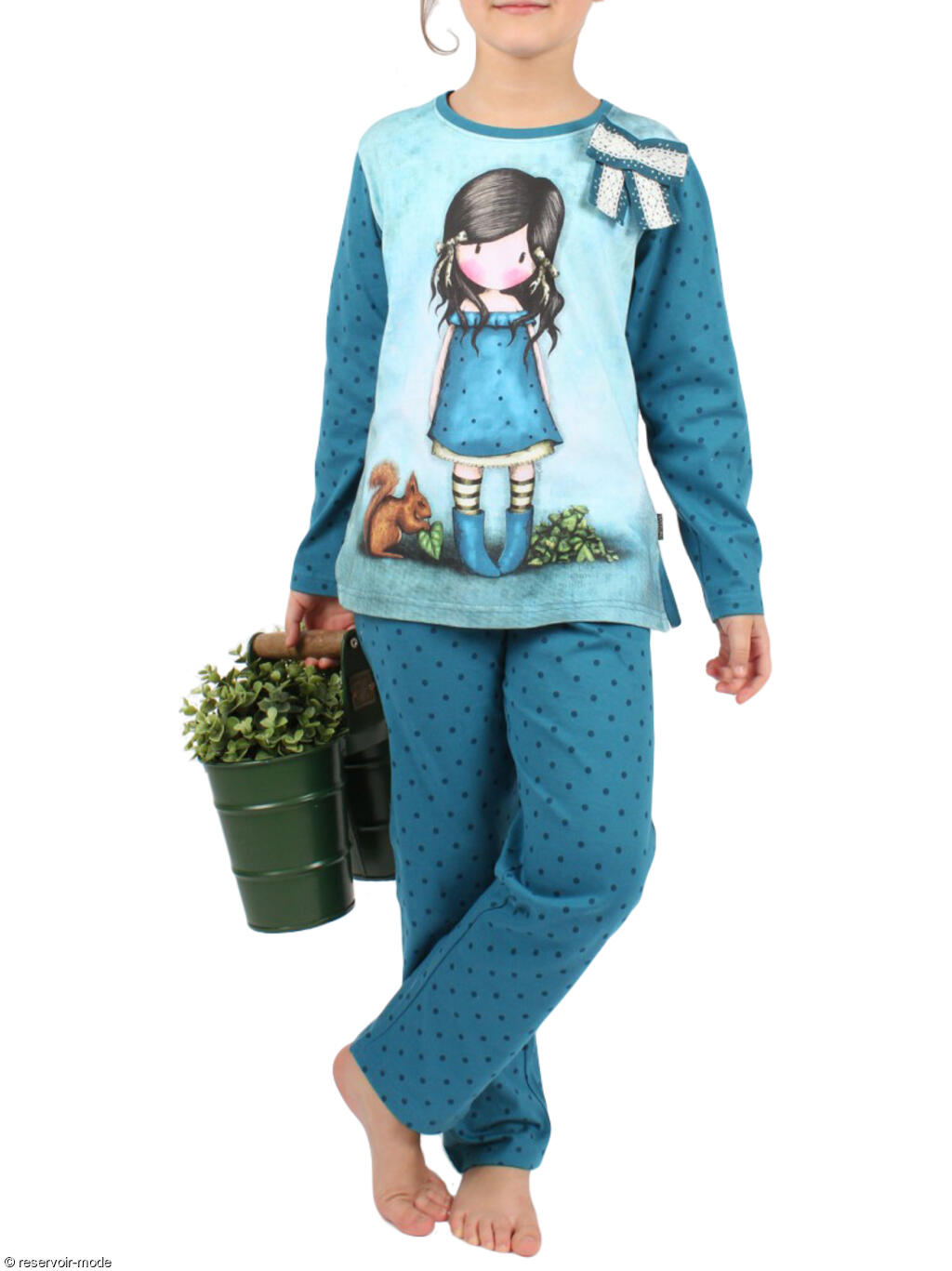 Pyjama manches longues You Brought Me Love Santoro Réservoir Mode