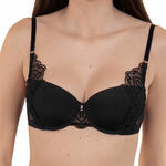 LISCA - Ref.10281LI - Soutien-gorge préformé Rhapsody noir bonnets B à E Lisca