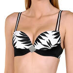 LISCA - Ref.40455LI - Haut de maillot de bain push-up Ocean City noir Lisca